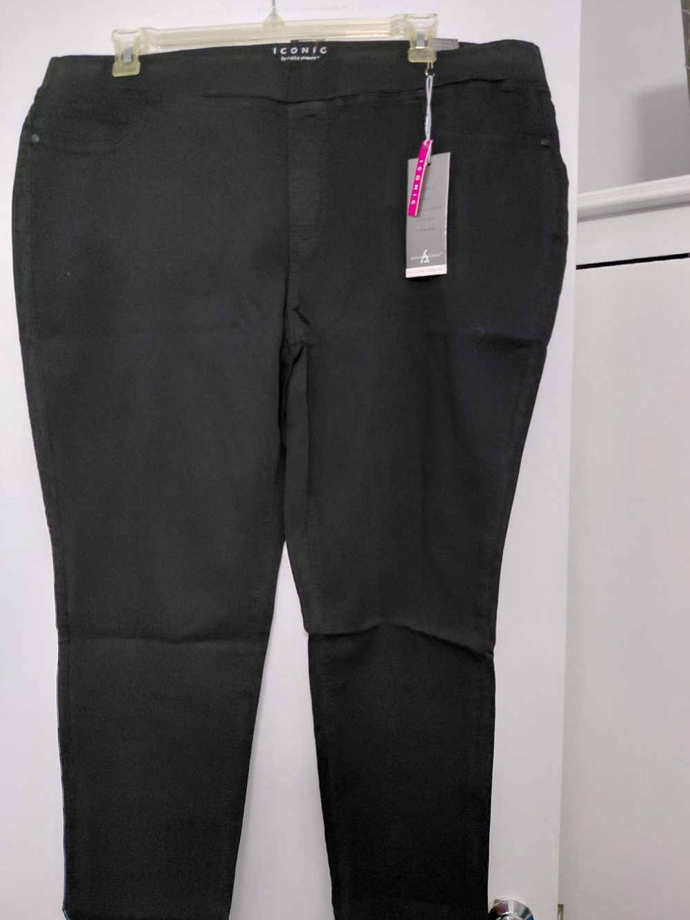 Ashley Stewart Black Skinny Jeans — Stretch Slim Fit